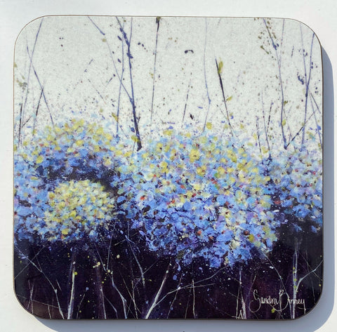 Hydrangeas coaster
