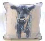 Dexter Cow cushions