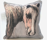 Afternoon light Horse Cushion